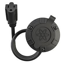 NOCO GCP1E 15A AC Port Plug, 125V Power Inlet Socket, Charger Plug, and Waterproof Electrical Outlet Receptacle