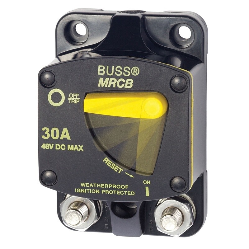 BLUE SEA 7136 187 - SERIES THERMAL CIRCUIT BREAKER - 30AMP