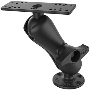 Ball Mount for 9"-12" Fishfinders and Chartplotters (Medium)