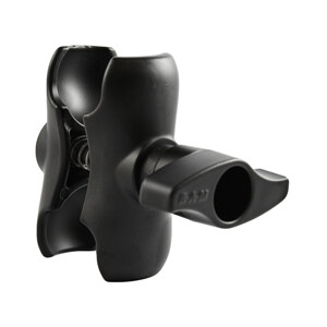 RAM MOUNT D SIZE SHORT DOUBLE SOCKET ARM F/2.25" BALL BASE