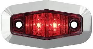 MINI SEALED LED MARKER RED
