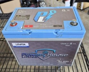 PowerHouse Lithium 16V 80AH Deep-Cycle Battery/USED *In Store Pick-Up Only*