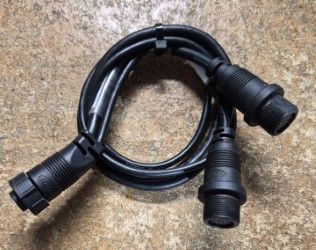 HUMMINBIRD 14 M ID SIDB Y - SOLIX/APEX SIDE IMAGING &amp; 2D SPLITTER CABLE/USED