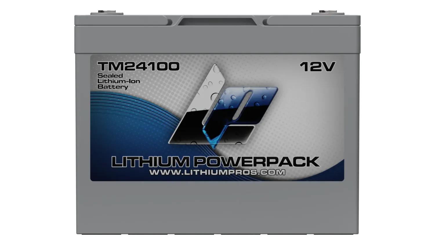 Lithium Pros TM24100 100Ah BlueTooth Lithium 12 Volt Battery