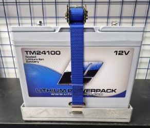 TM100 SINGLE LITHIUM BATTERY TRAY