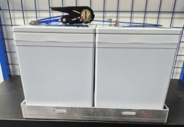 TM100 DOUBLE LITHIUM BATTERY TRAY