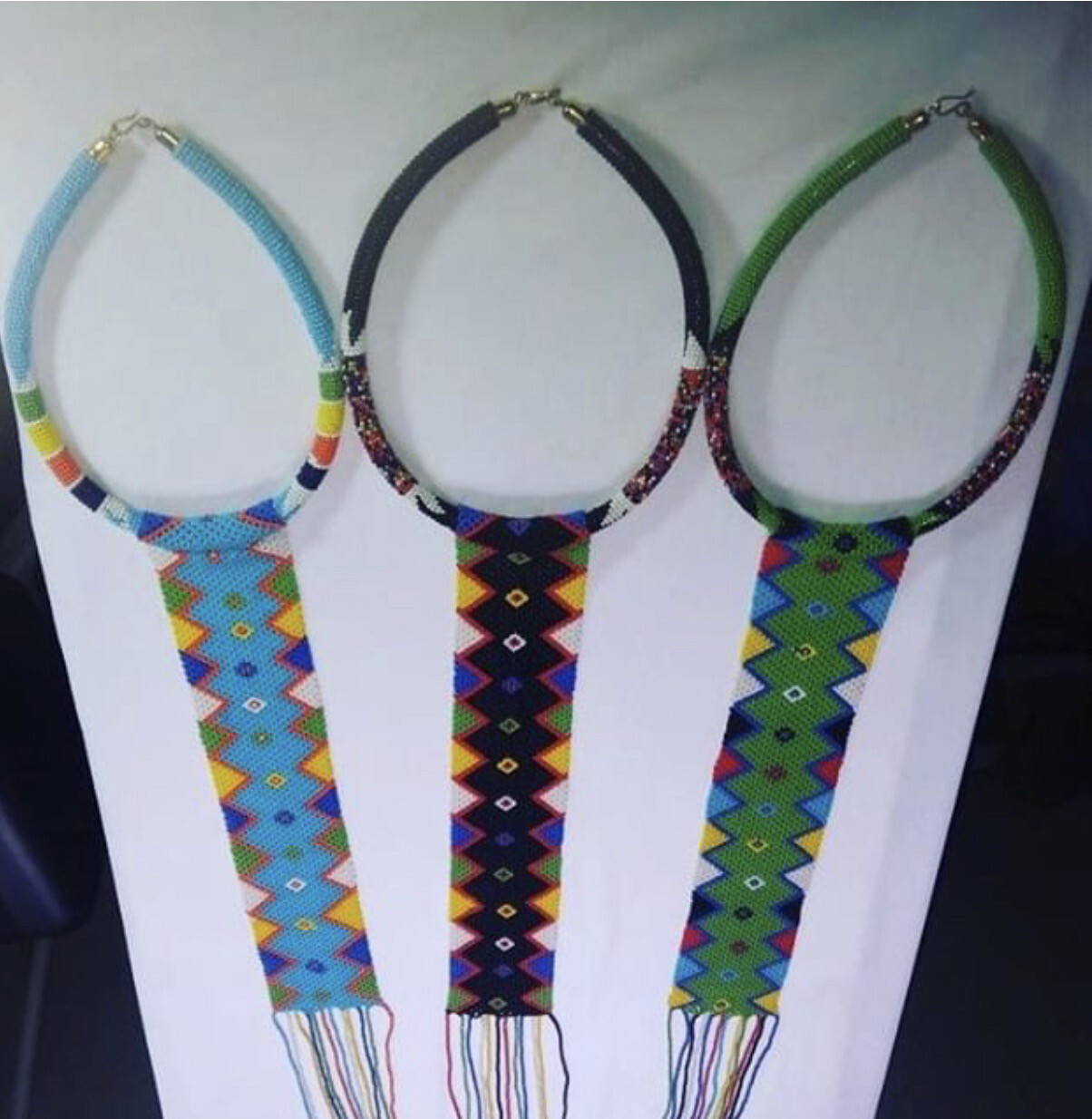 African Bazaar Triangular Handmade Design