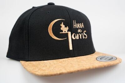 Snapback BGD CAP Hurra de Gams Kork/Black