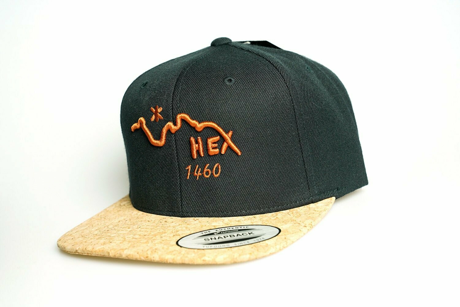 Snapback BGD Cap HEX Kork Schwarz Snapback BGD Cap HEX Kork Schwarz