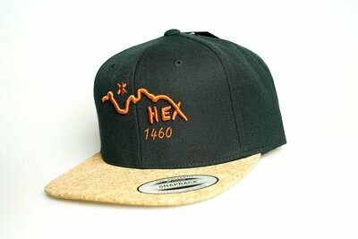 Snapback BGD Cap HEX Kork Schwarz Snapback BGD Cap HEX Kork Schwarz