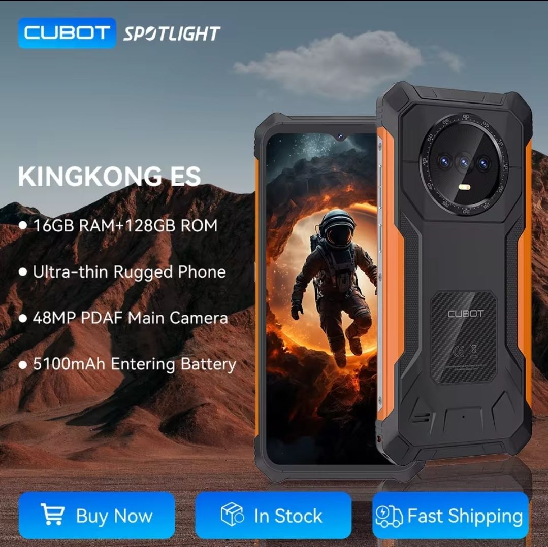 Cubot KingKong ES Rugged Unlocked Smartphone