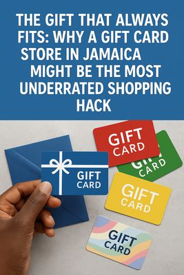 Gift Card Store in Jamaica – Smart, Flexible Gifting Online