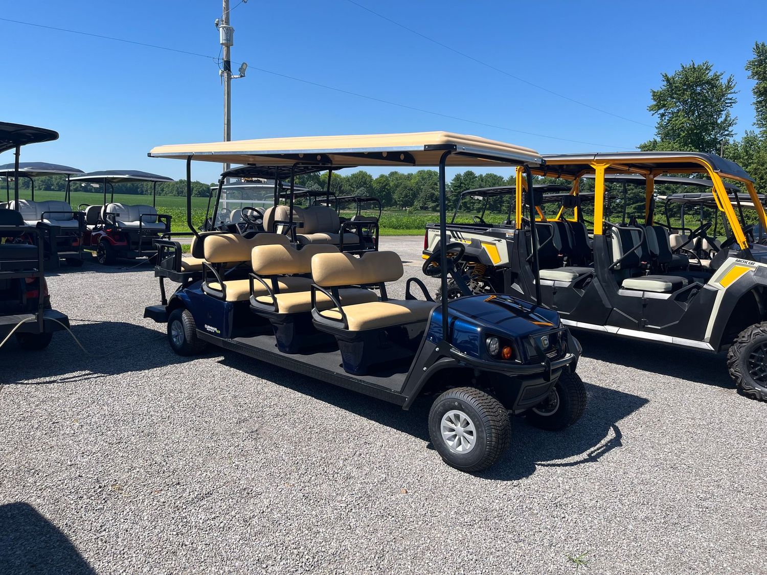 2024 Cushman Shuttle  8 passenger Elite Golf Cart