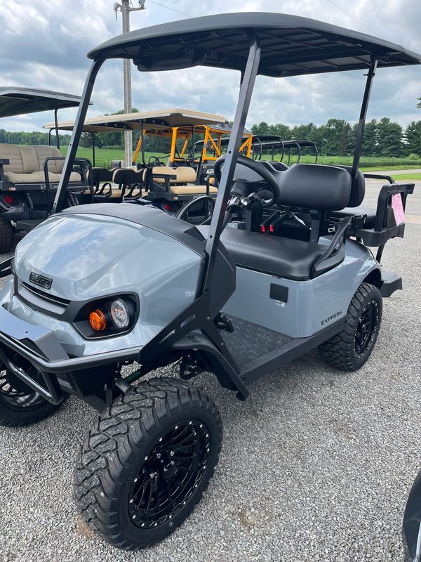 ​2025 EZ Go Express 4 Gas Slate Gray