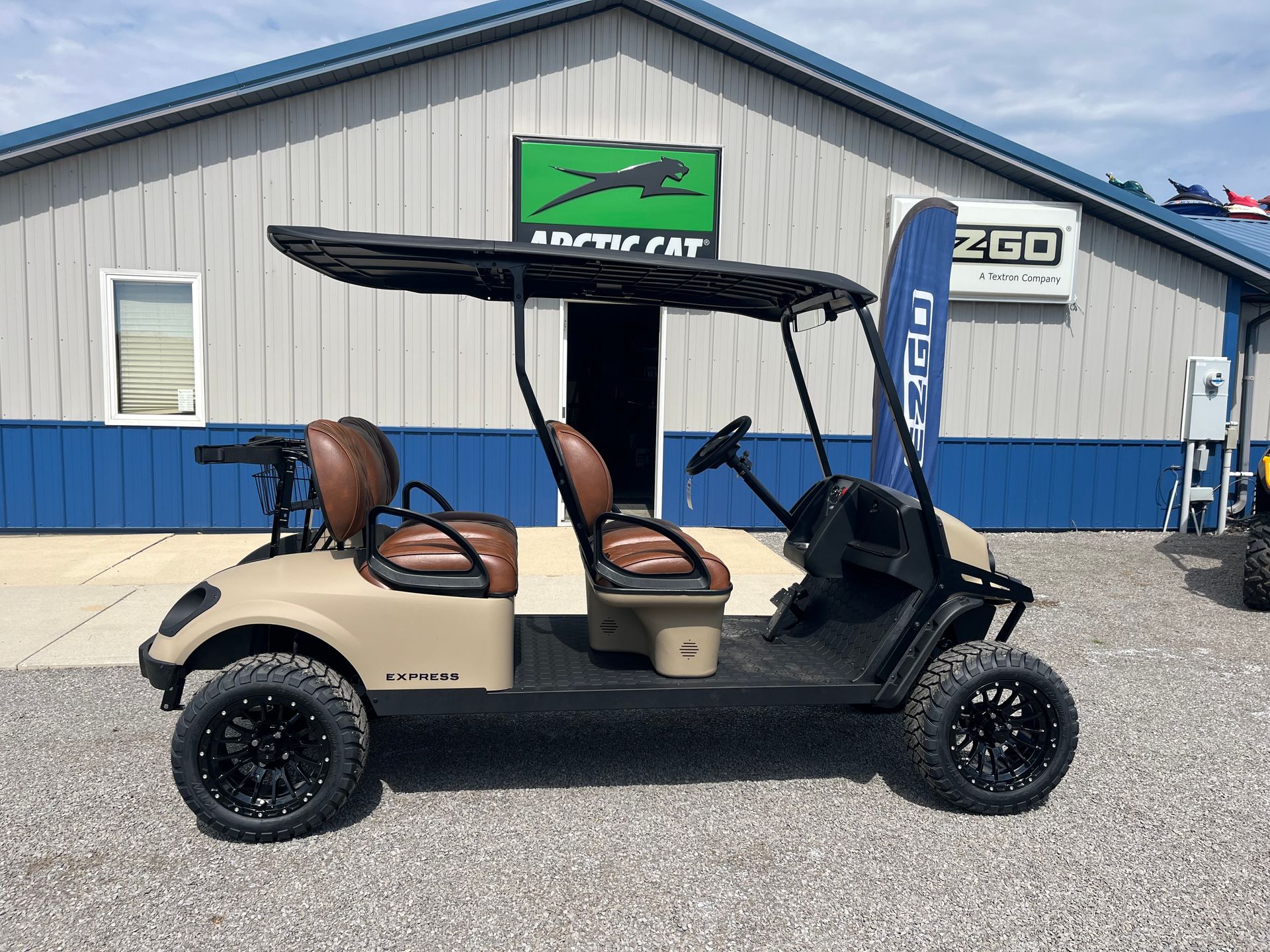 2026 EZGO Express 4 Gas DUNE SPECIAL EDITION VEHICLE