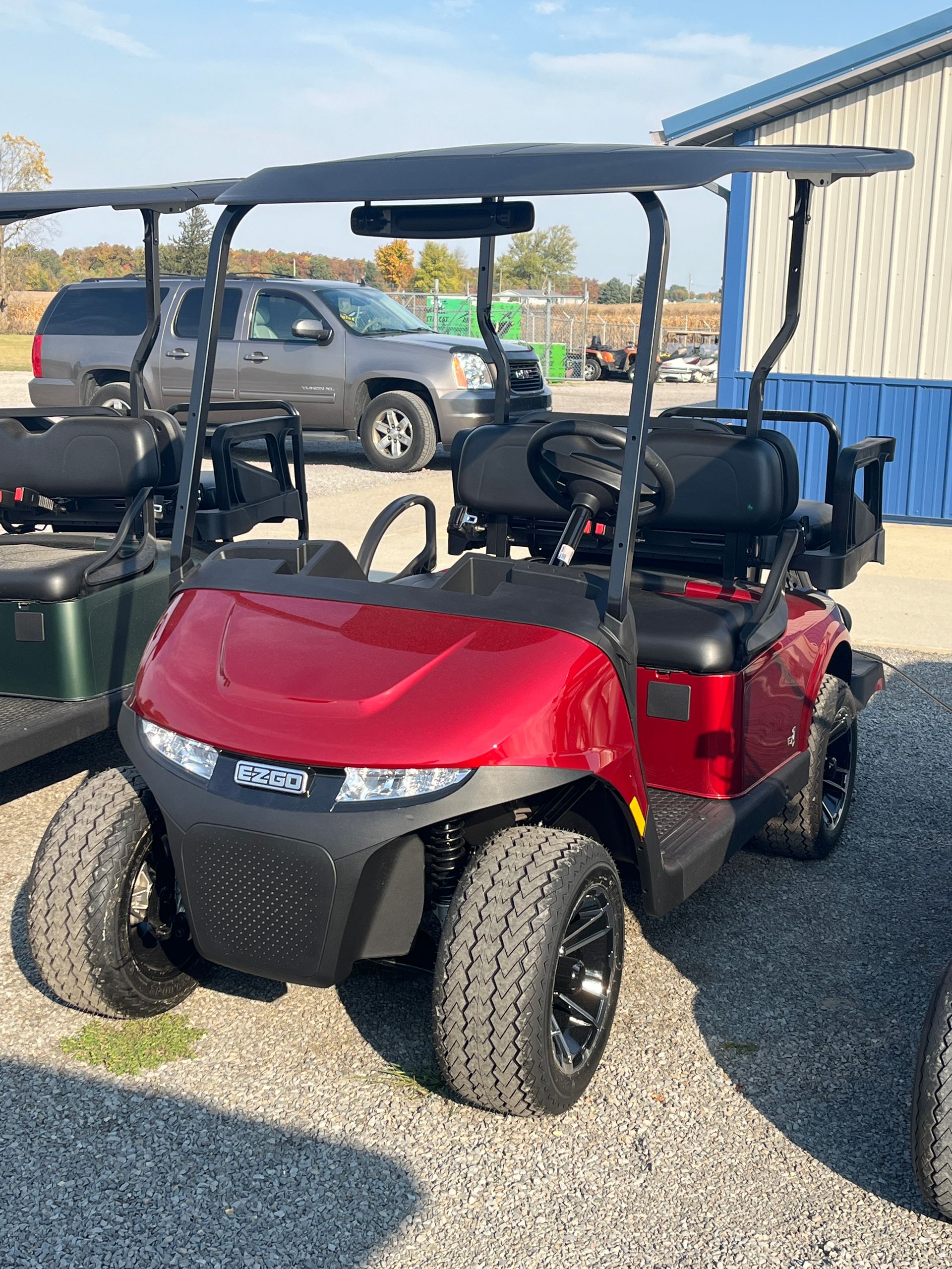 ​2026 EZGO Valor 4 passenger golf cart Inferno Red