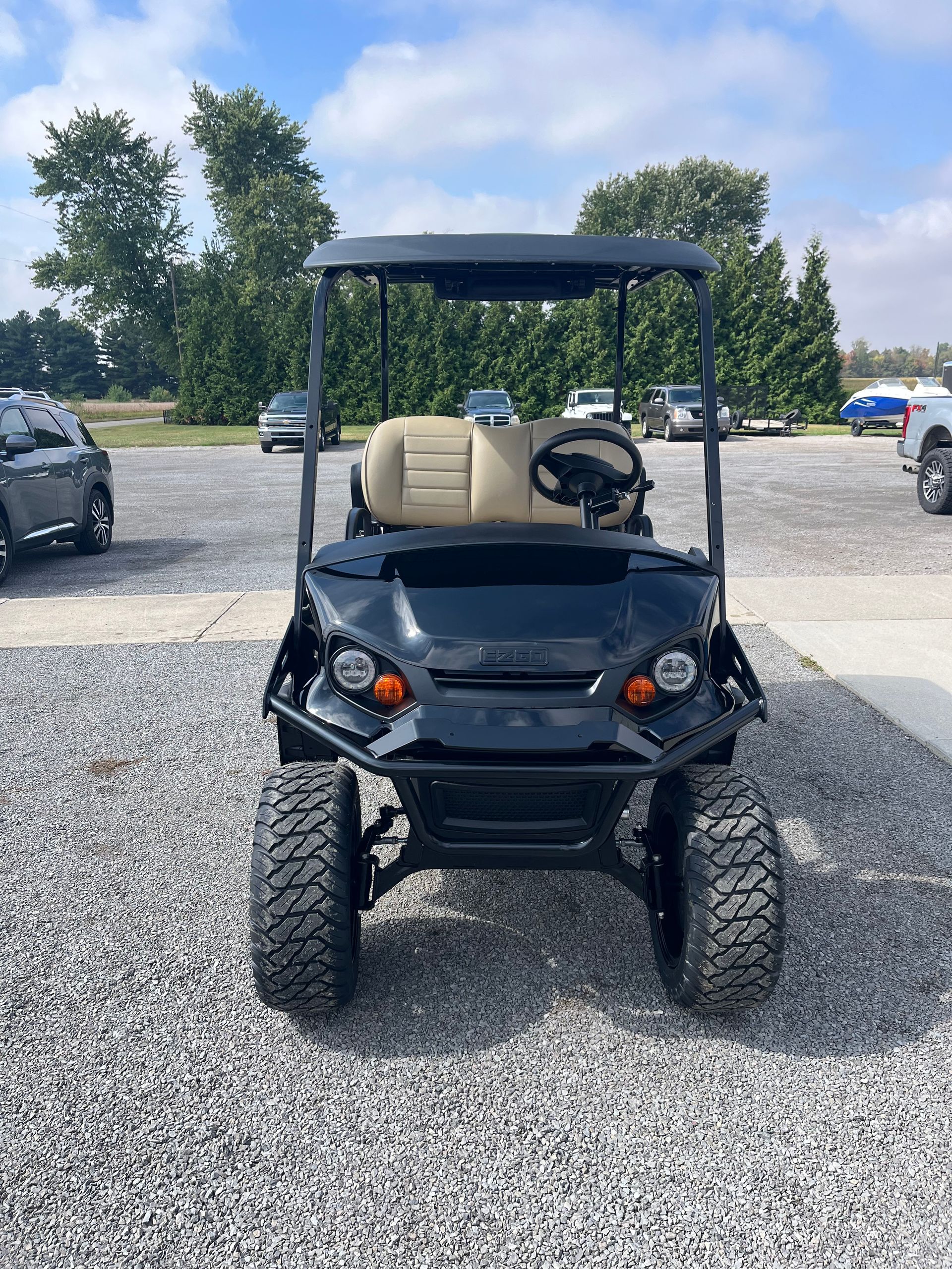 ​2026 EZGO Express 4 Gas Golf Cart Black