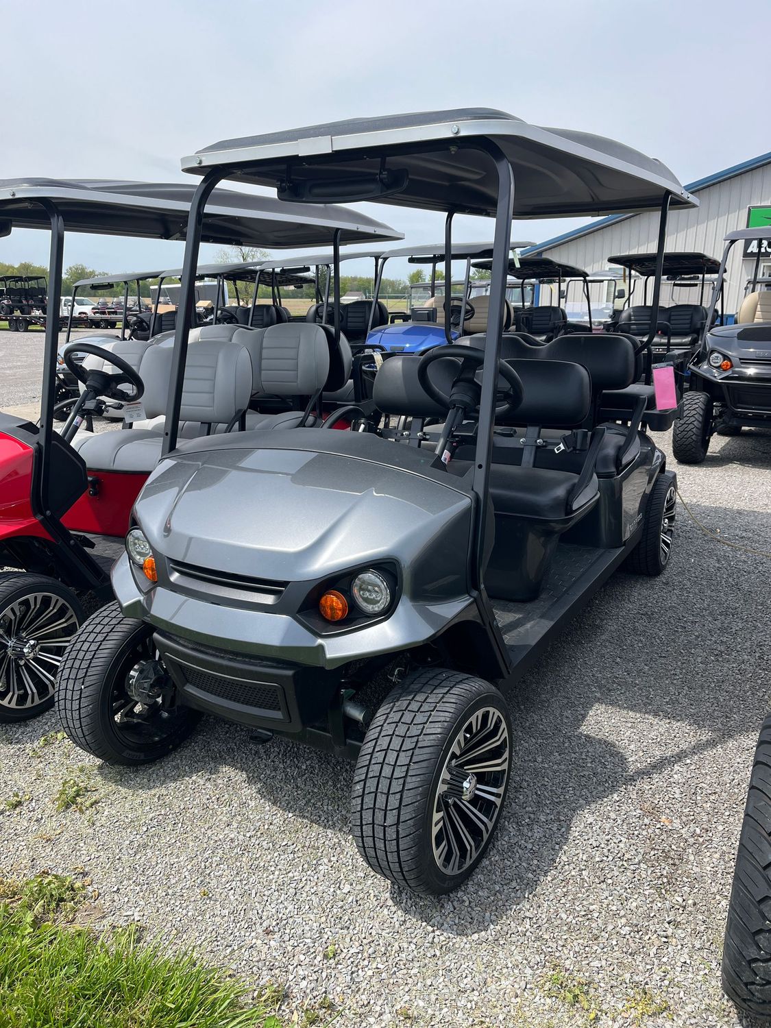 2025 E-Z-GO  Express 6 Gas EFI Metallic Charcoal