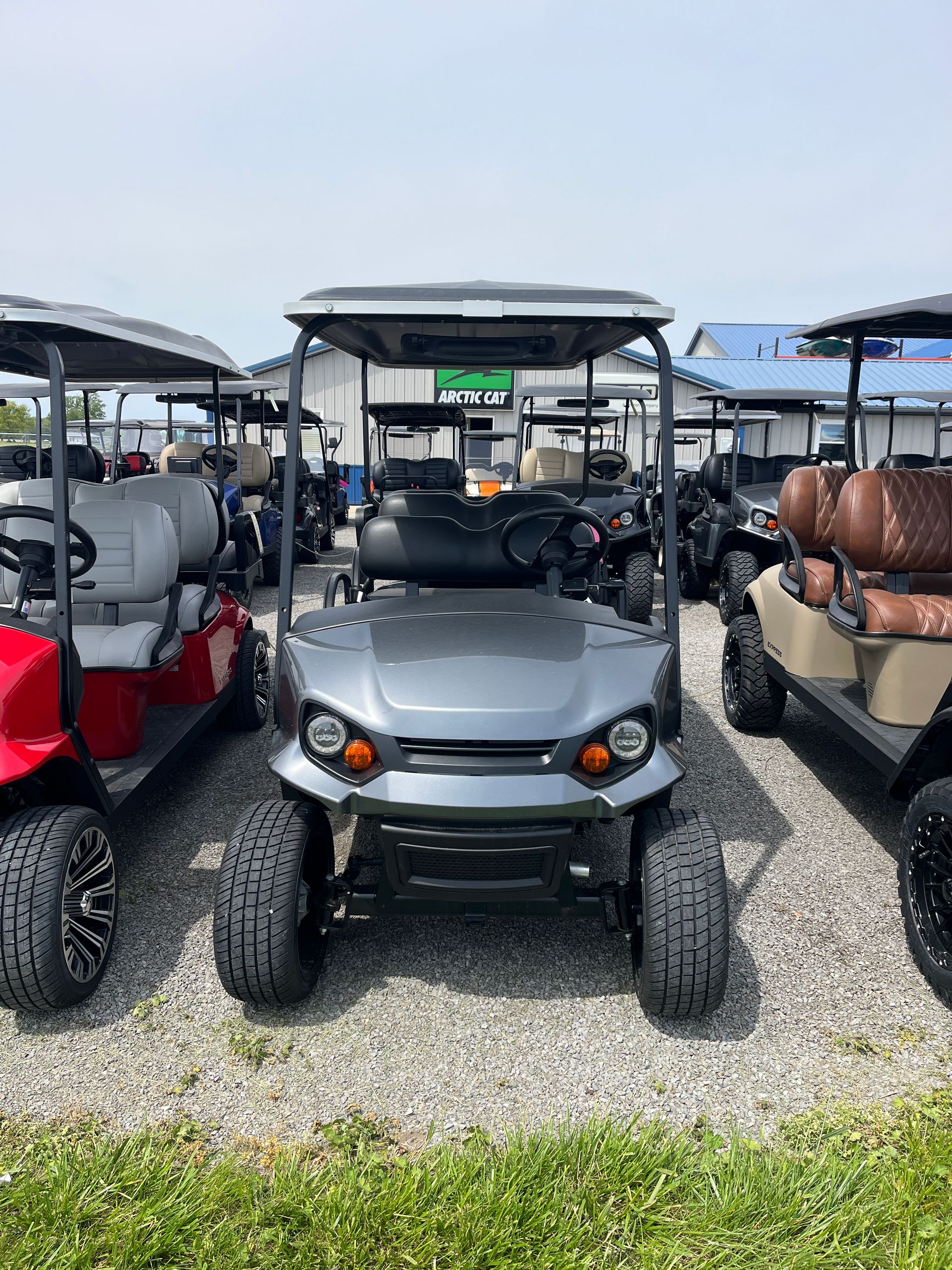 2025 E-Z-GO  Express 6 Gas EFI Metallic Charcoal