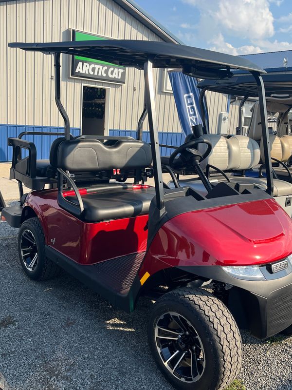 2026 E-Z-GO Valor 4 passenger golf cart Inferno Red 2026 E-Z-GO Valor 4 passenger golf cart Inferno Red
