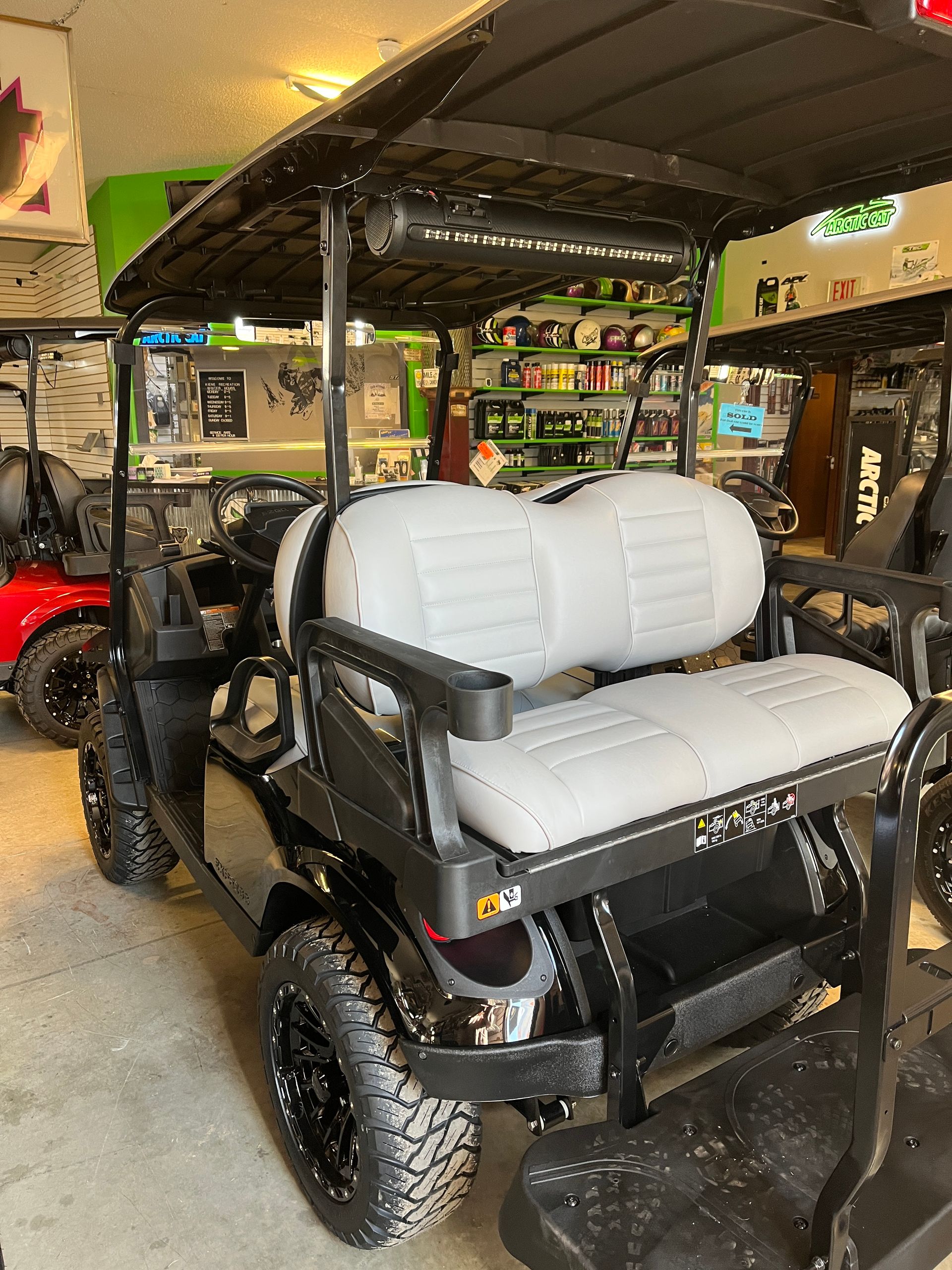 2026 E-Z-GO Express 4 Summit XT package in BLACK ?
