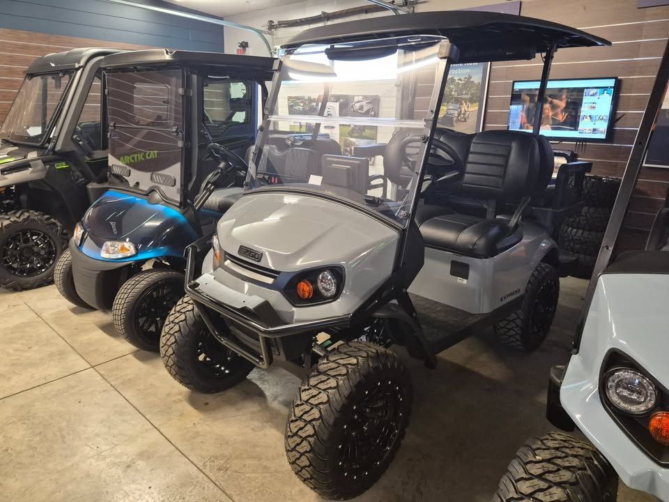 ​2026 E-Z-GO Express 4 Gas Summit XT Pkg in Slate Gray