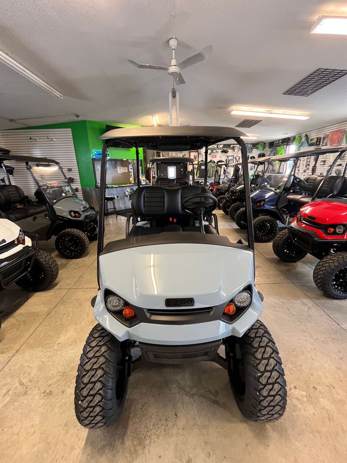 2026 E-Z-GO Express 4 Gas Summit X Package in Ocean Gray 2026 E-Z-GO Express 4 Gas Summit X Package in Ocean Gray