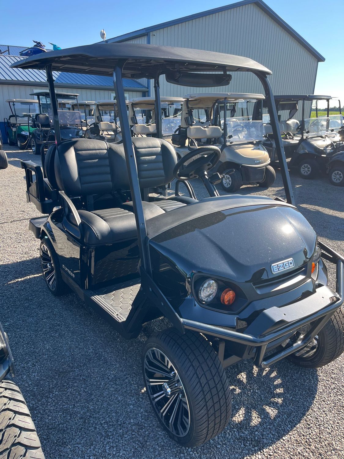 ​2026 E-Z-GO Express 4 Gas Touring S Package in Black