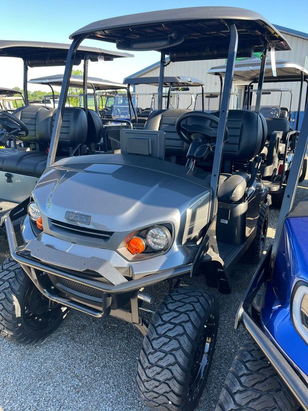 ​2026 E-Z-GO Express 4 Gas Summit XT Package in Metallic Charcoal