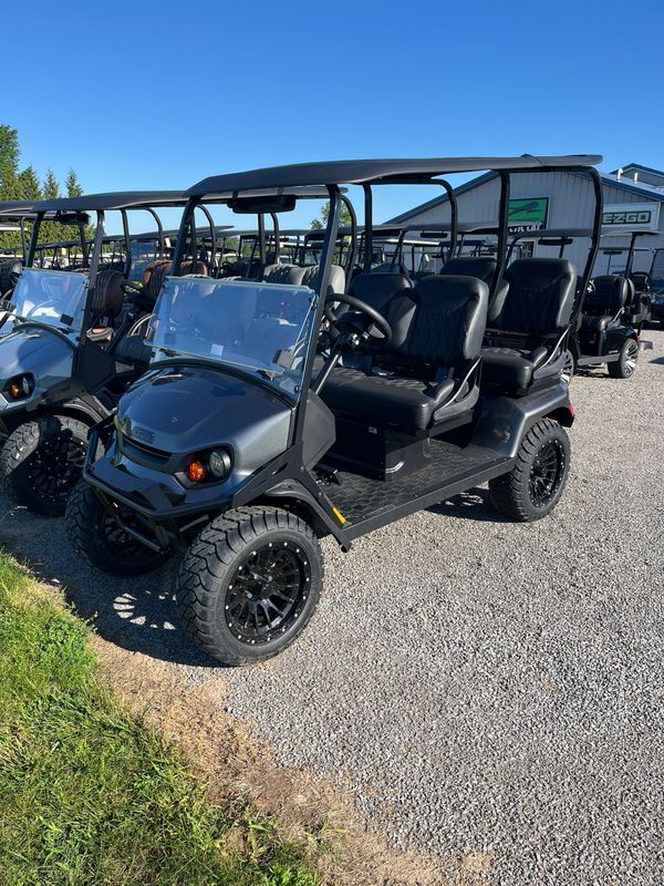 ​2026 E-Z-GO Liberty Elite Lithium Electric Golf Cart in Metallic Charcoal