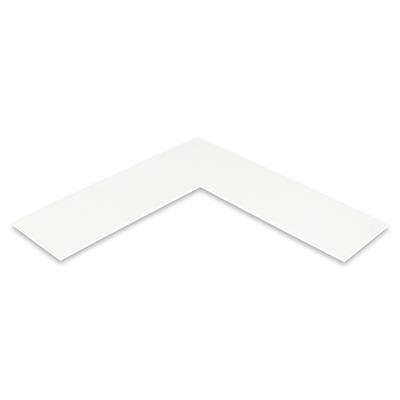 Pack of 20 - 10 x 12" to fit A5 Mount Pack - Glacier White Textured