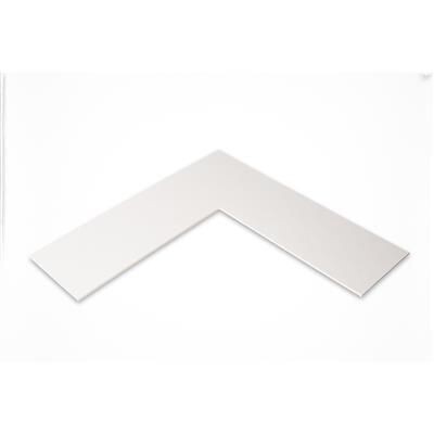 Pack of 10 - 6 x 8" to fit 6 x 4" Mount Pack - Snow White 1300 Economy Board