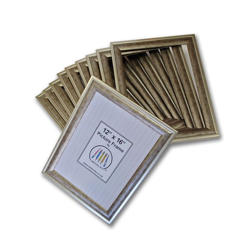 Dual Tone Silver 12 x 16 Frame.         Pack 10