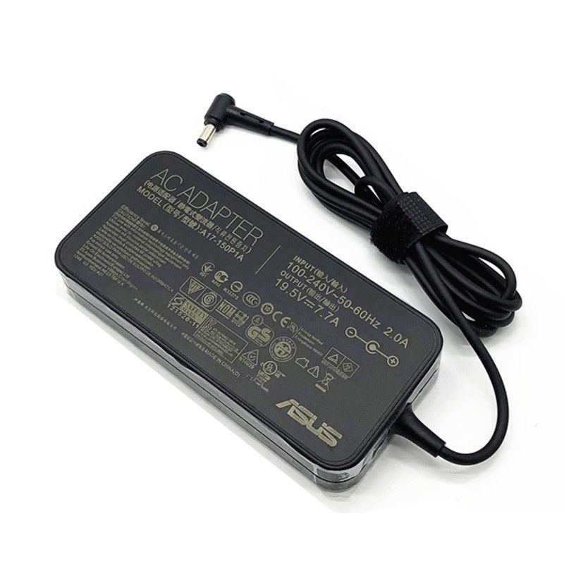 50W Laptop Adapter 19.5V 7.7A A17-150P1A AC Adapter for Asus Laptop Charger 5.5x2.5mm