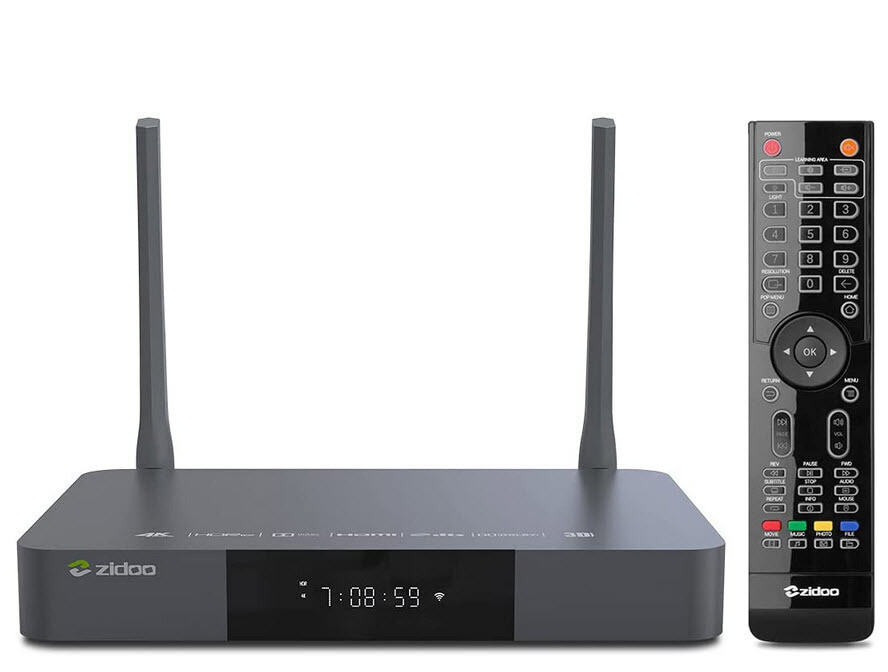 Zidoo Z9X 4K UHD Player Lecteur multimédia Android 9.0, HDR10+, dobly Version, 4k 3D Player, HD Audio