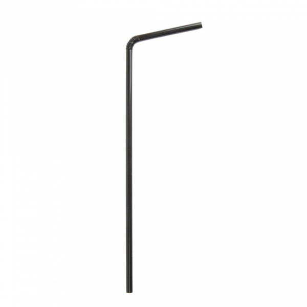 Pailles en plastique flexible - 250 U