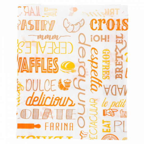 Sachets kraft croissants Parole - 500 U