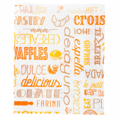 Sachets kraft croissants Parole - 500 U