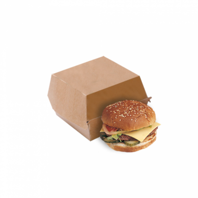 Boîtes à hamburger Natural S/M/L/XL - 50 U