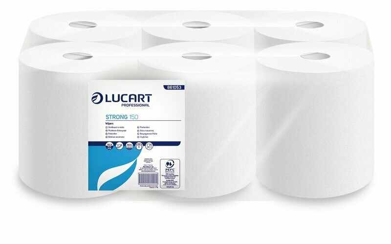 PAPIER ESSUIE MAINS ROULEAUX STRONG 150 - 6 ROULEAUX