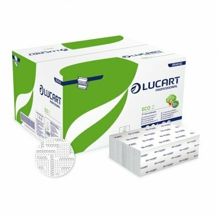 PAPIER ESSUIE MAINS PLIÉS EN Z ECO Z - 1 CARTON