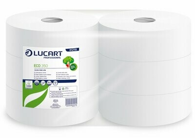 PAPIER TOILETTE MAXI JUMBO ECO 350 - 6 ROULEAUX