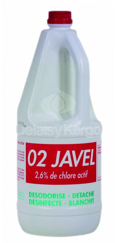 Javel liquide 2,6 % - 2 L