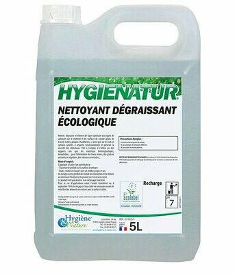 Nettoyant dégraissant polyvalent Ecolabel - 5 L