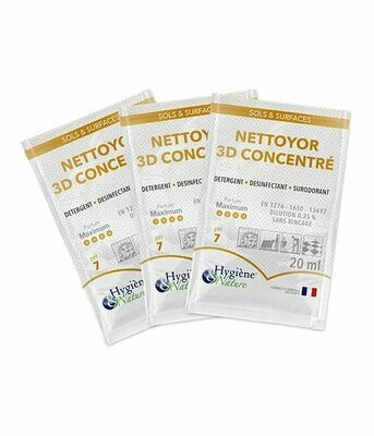 Détergent désodorisant sols et surfaces dosettes - 250 x 20 ml