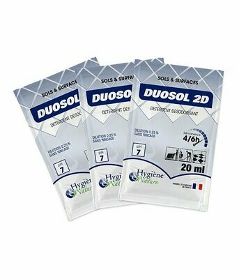 Détergent désodorisant sols et surfaces dosettes - 250 x 20 ml