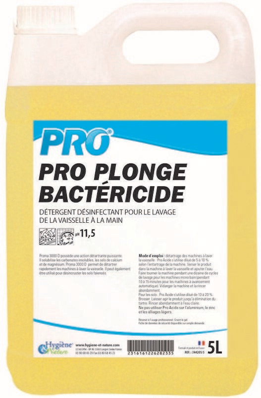 Pro plonge bactéricide - 5L