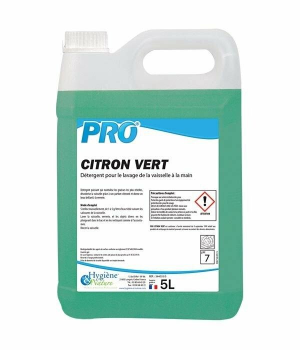 Pro plonge citron vert - 5 L