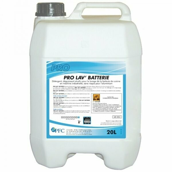 Pro lav'batterie - 5 L