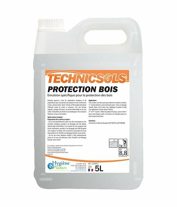 Emulsion protection bois - 5 L